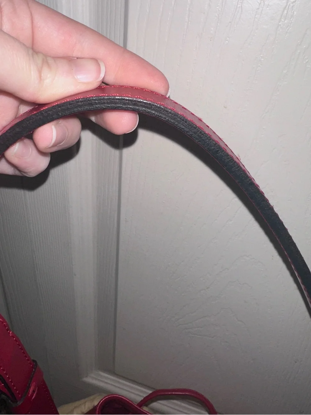 Red Epi Leather Louis Vuitton Noé GM